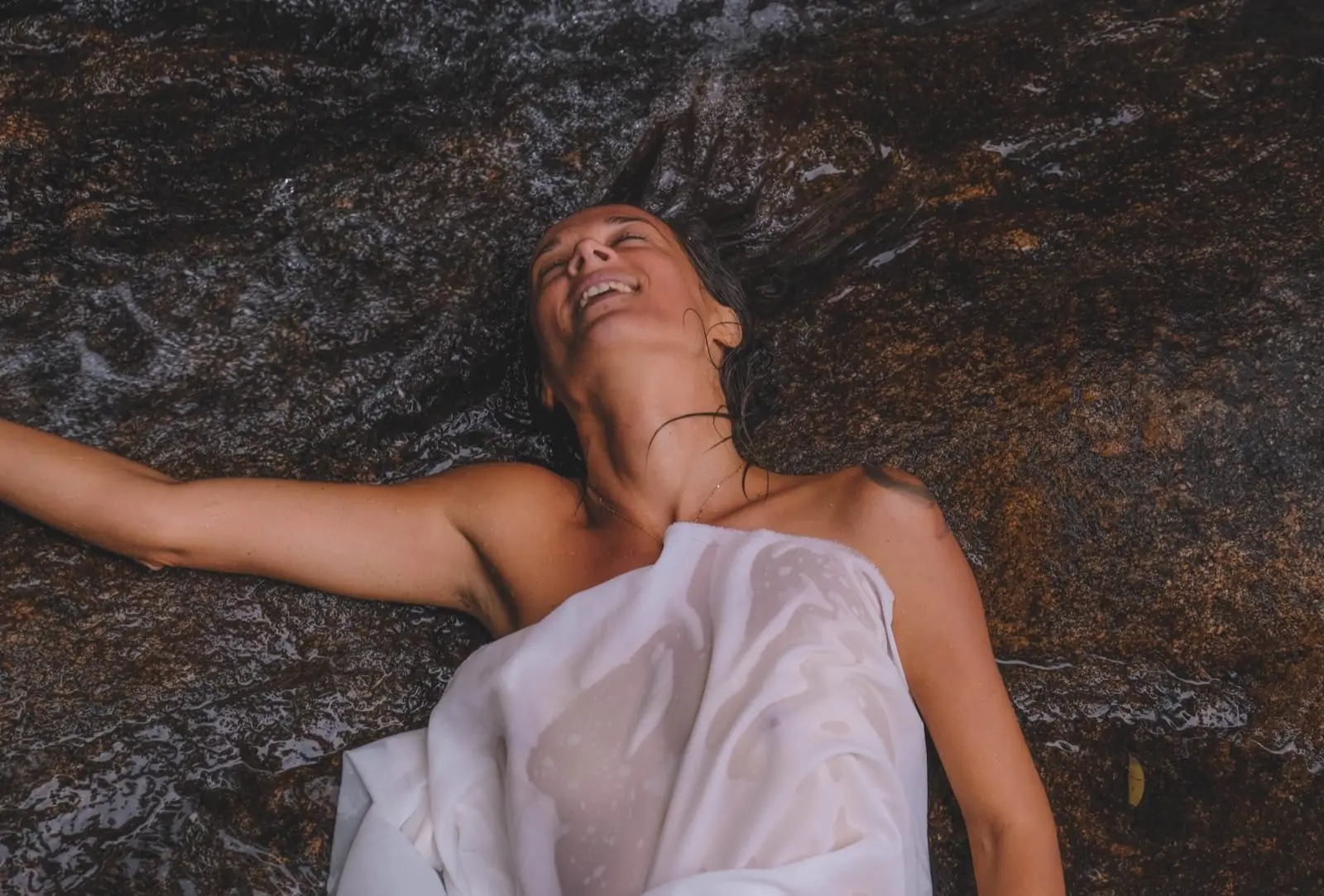 Photo session celebrating the body